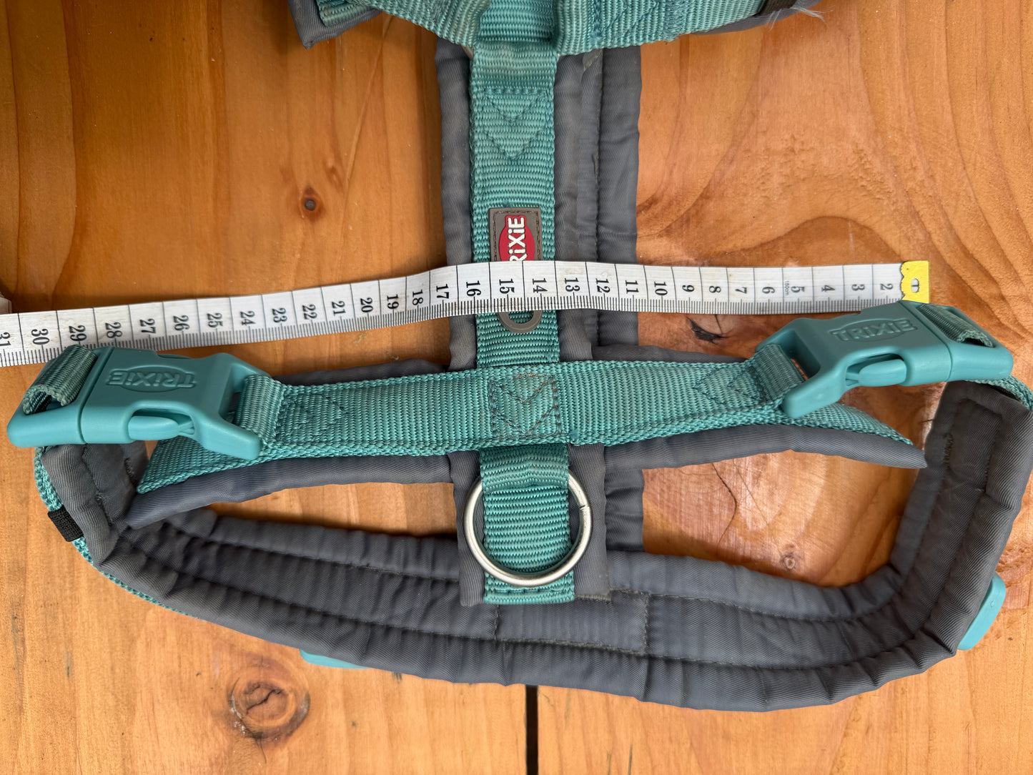 Tweedehands Trixie Premium Hondentuig Petrol/Groen