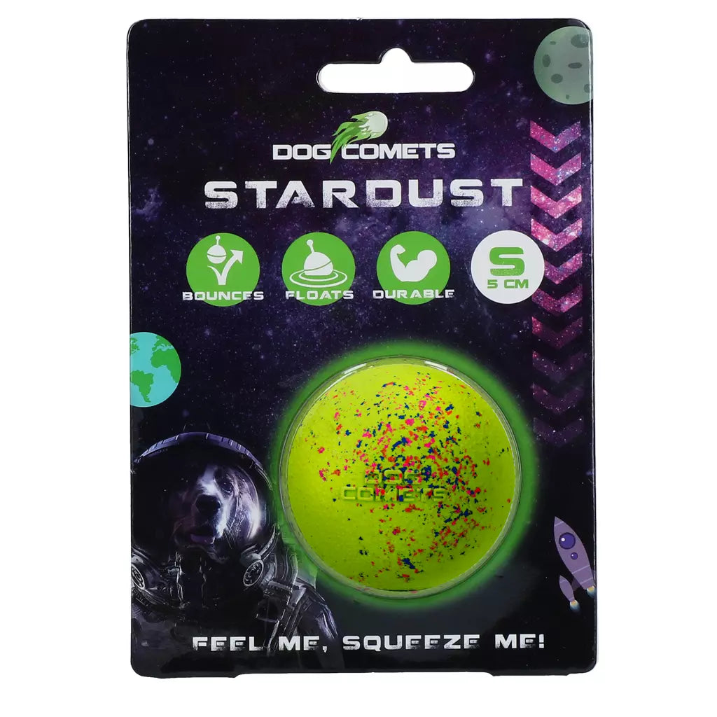 Dog Comets Stardust Bal S – Rubber Hondenbal