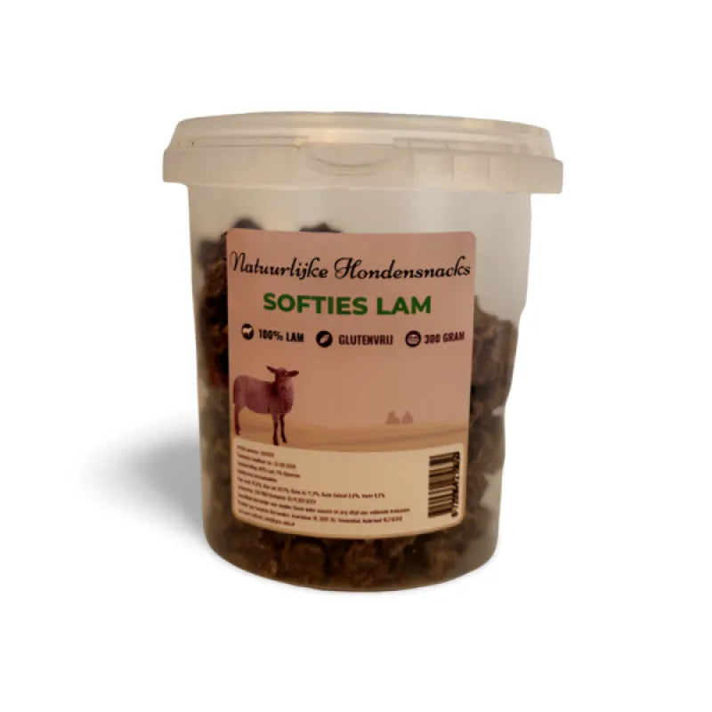 Softies Lam – Zachte, Natuurlijke Hondensnack met Lamsvlees