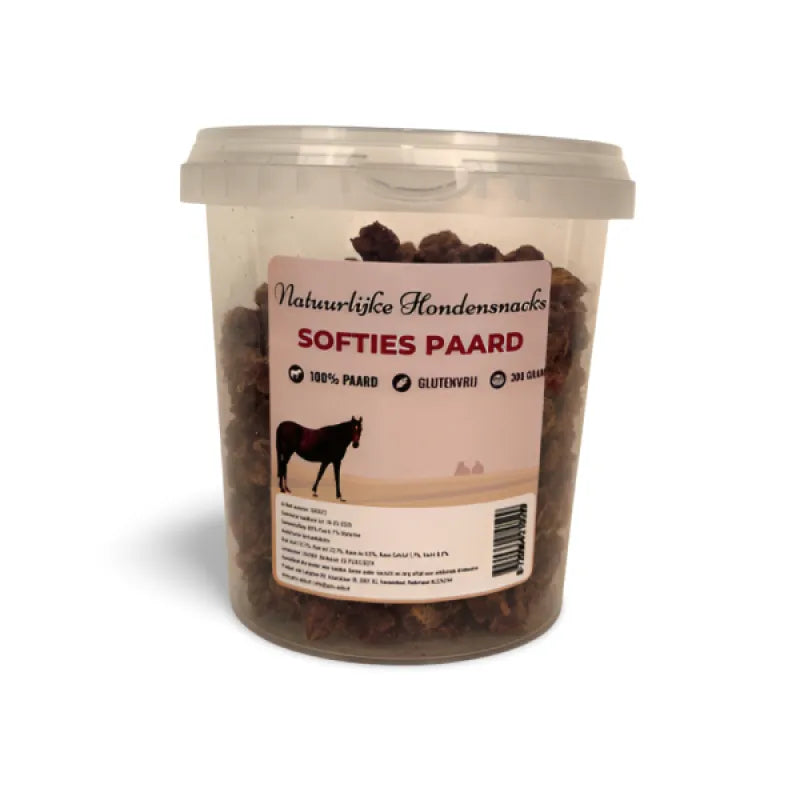Softies Paard – Zachte Hondensnacks met Paardenvlees