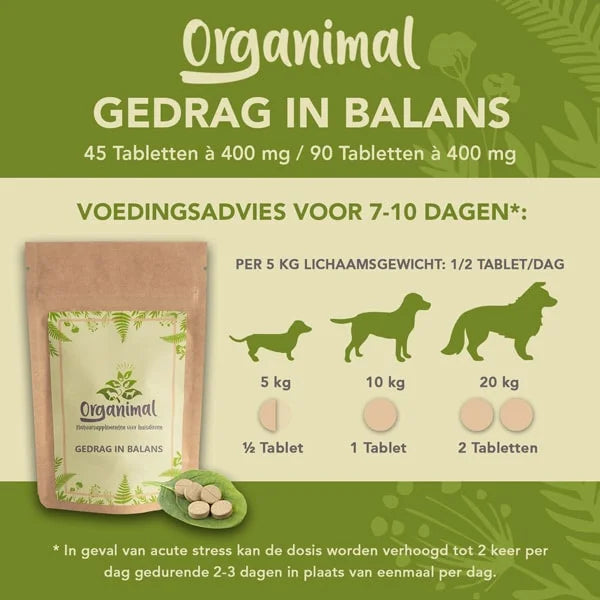 Organimal - Gedrag in Balans - Hond