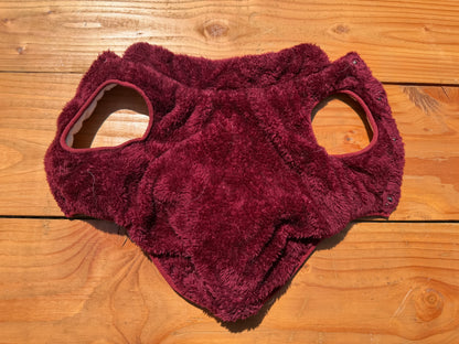 Tweedehands Hondenjasje Bordeaux Rood – Maat M