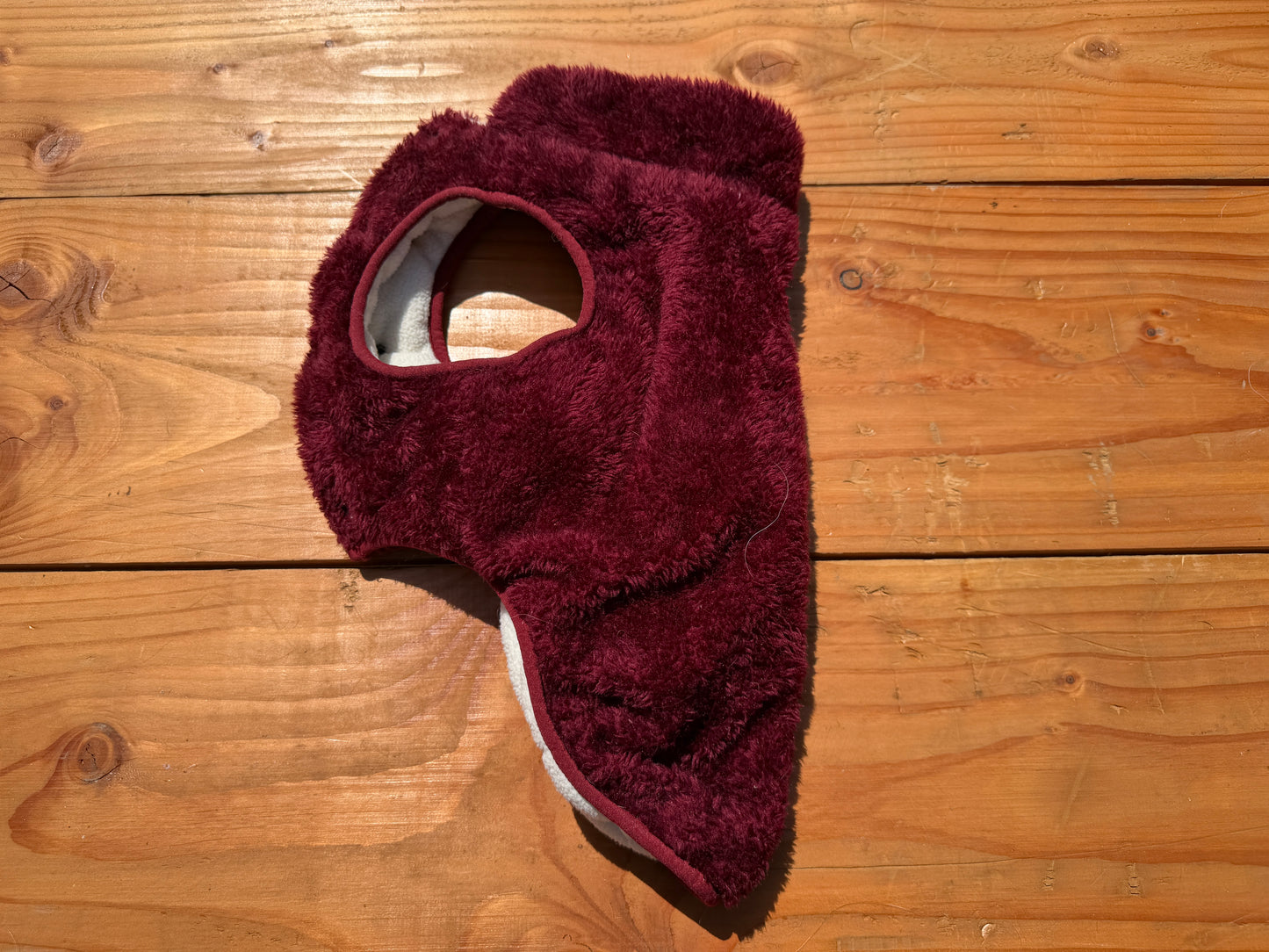 Tweedehands Hondenjasje Bordeaux Rood – Maat M