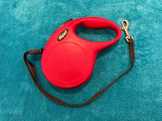 Tweedehands Flexi Classic Rollijn Rood