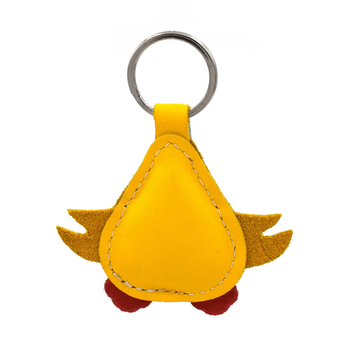 Handgemaakte leren sleutelhanger Baby-Kip