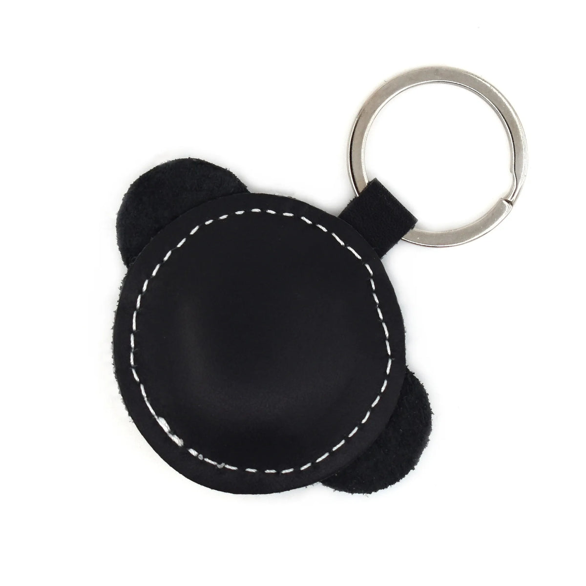 Handgemaakte leren sleutelhanger Aap