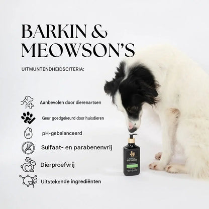 🐾  Anti-Verhaarshampoo voor Honden met Dubbele Vacht 350 ml | Barkin & Meowson