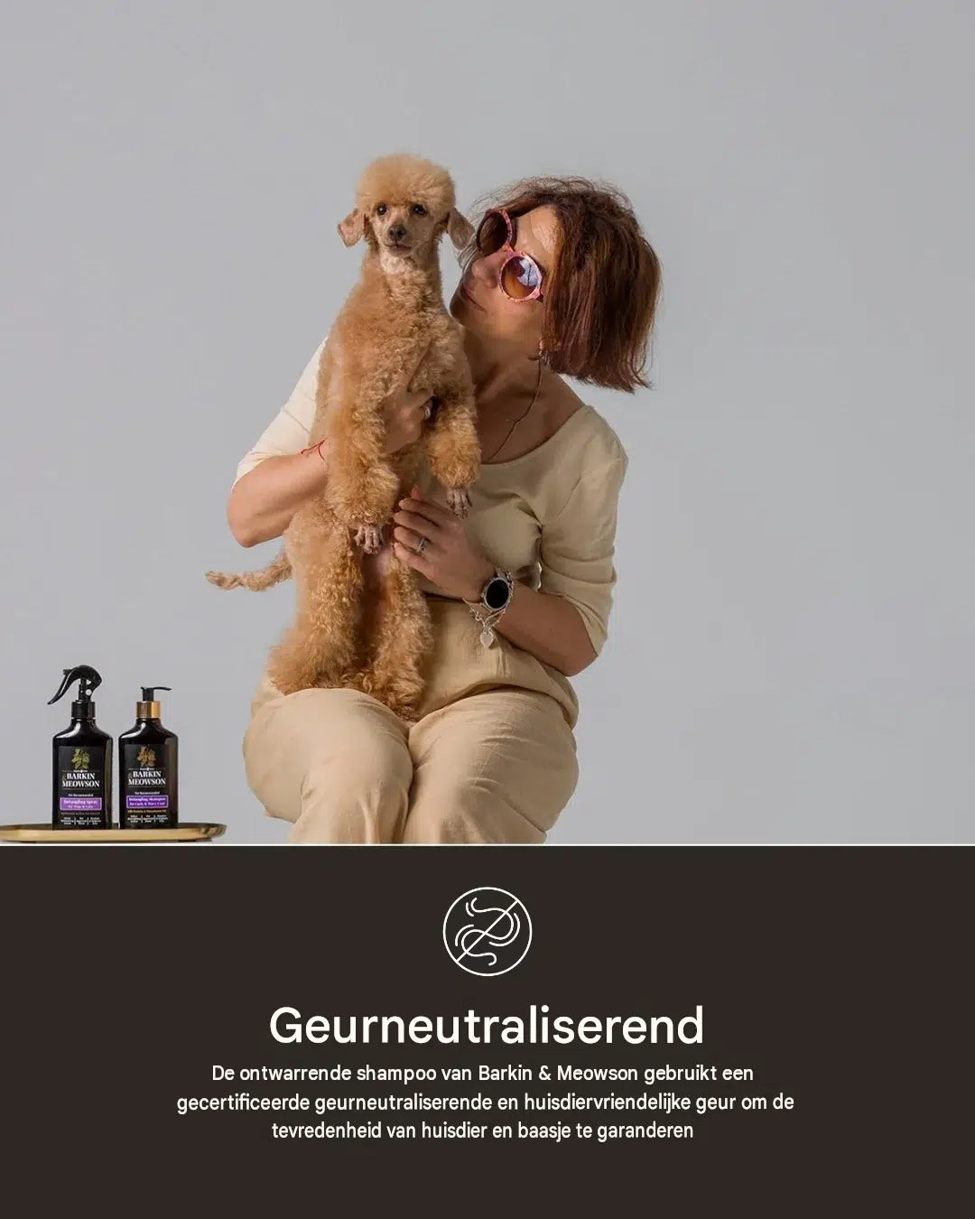 🐾 Ontklittende Hondenshampoo voor Krullende Vachten 350 ml | Barkin & Meowson