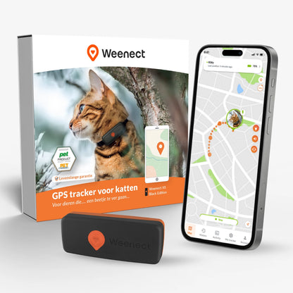 🐱📍 Weenect XS GPS Tracker voor Katten