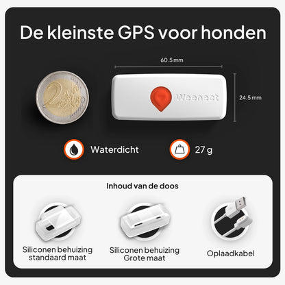 🐶📍 Weenect XS Mini GPS Tracker voor Kleine Honden