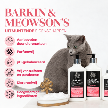 🐾 MedExpert Intensive Hydration Shampoo voor Honden & Katten 350 ml | Barkin & Meowson