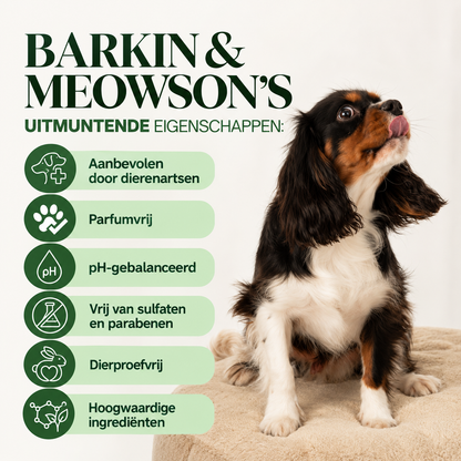 🐾 Oogreinigingswater voor Honden & Katten 150 ml | Barkin & Meowson