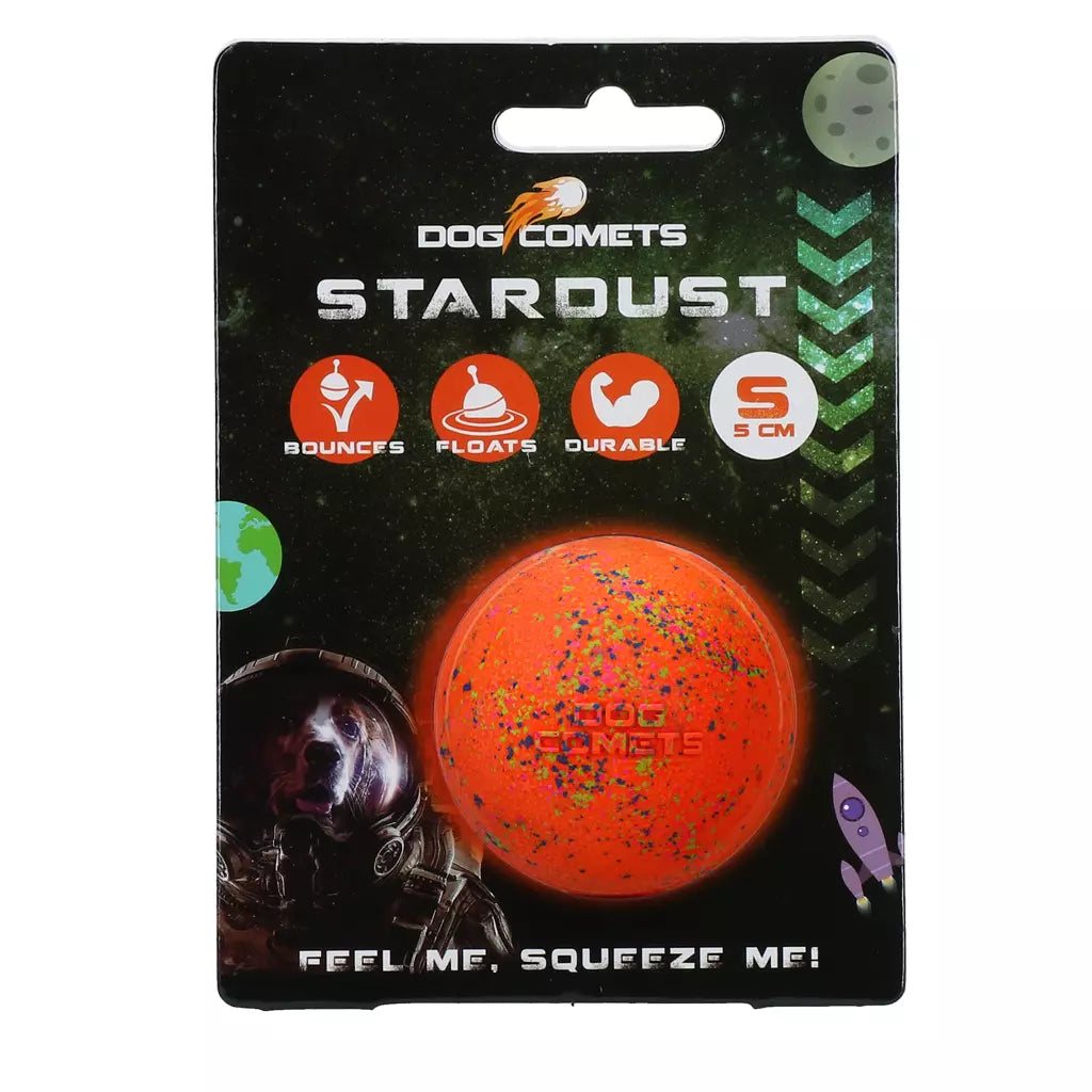 Dog Comets Stardust Bal S – Rubber Hondenbal