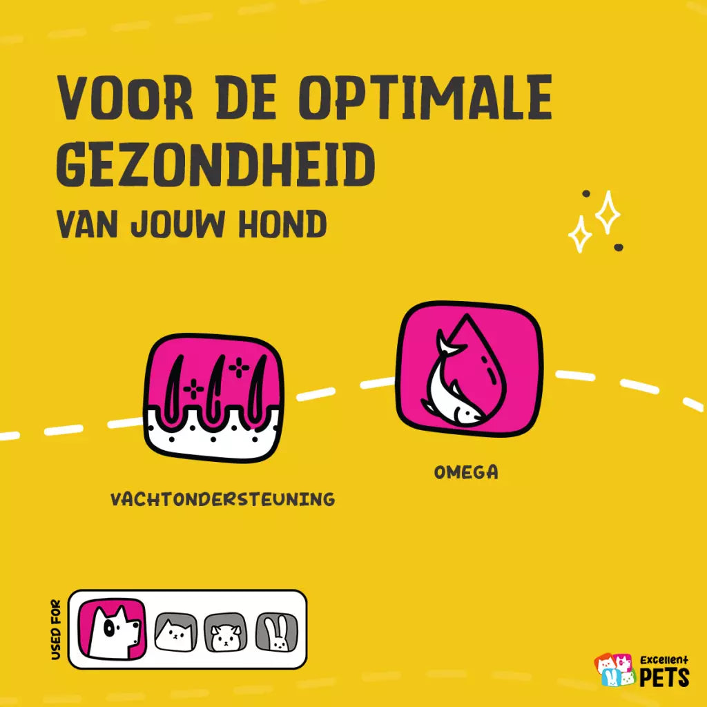 Excellent Pets Salmon Oil – Zalmolie voor Honden