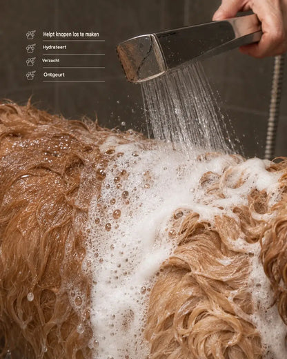 🐾 Ontklittende Hondenshampoo voor Krullende Vachten 350 ml | Barkin & Meowson