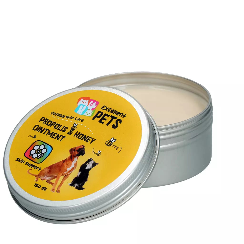 Excellent Pets Propolis & Honey Ointment – Natuurlijke Huidzalf voor Honden & Katten