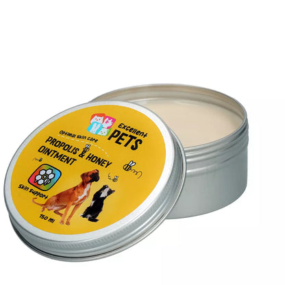 Excellent Pets Propolis & Honey Ointment – Natuurlijke Huidzalf voor Honden & Katten