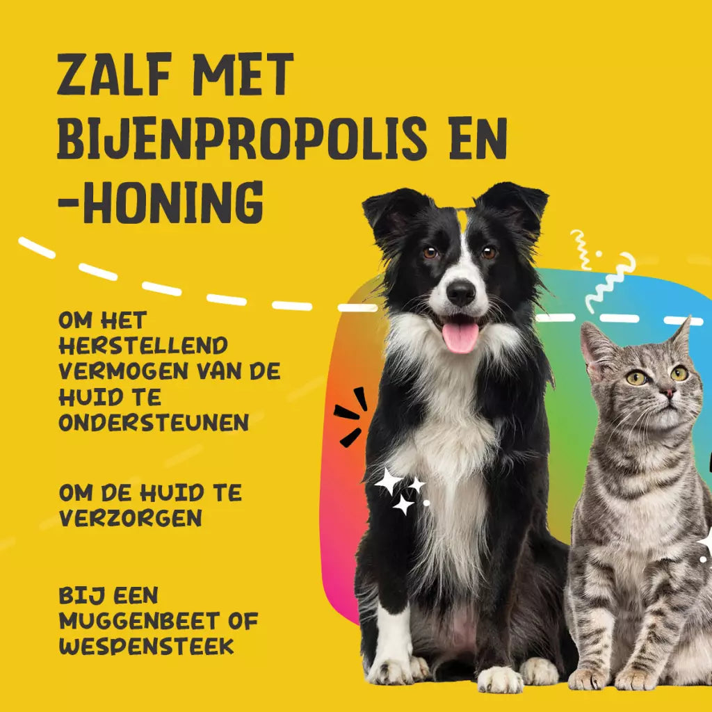 Excellent Pets Propolis & Honey Ointment – Natuurlijke Huidzalf voor Honden & Katten