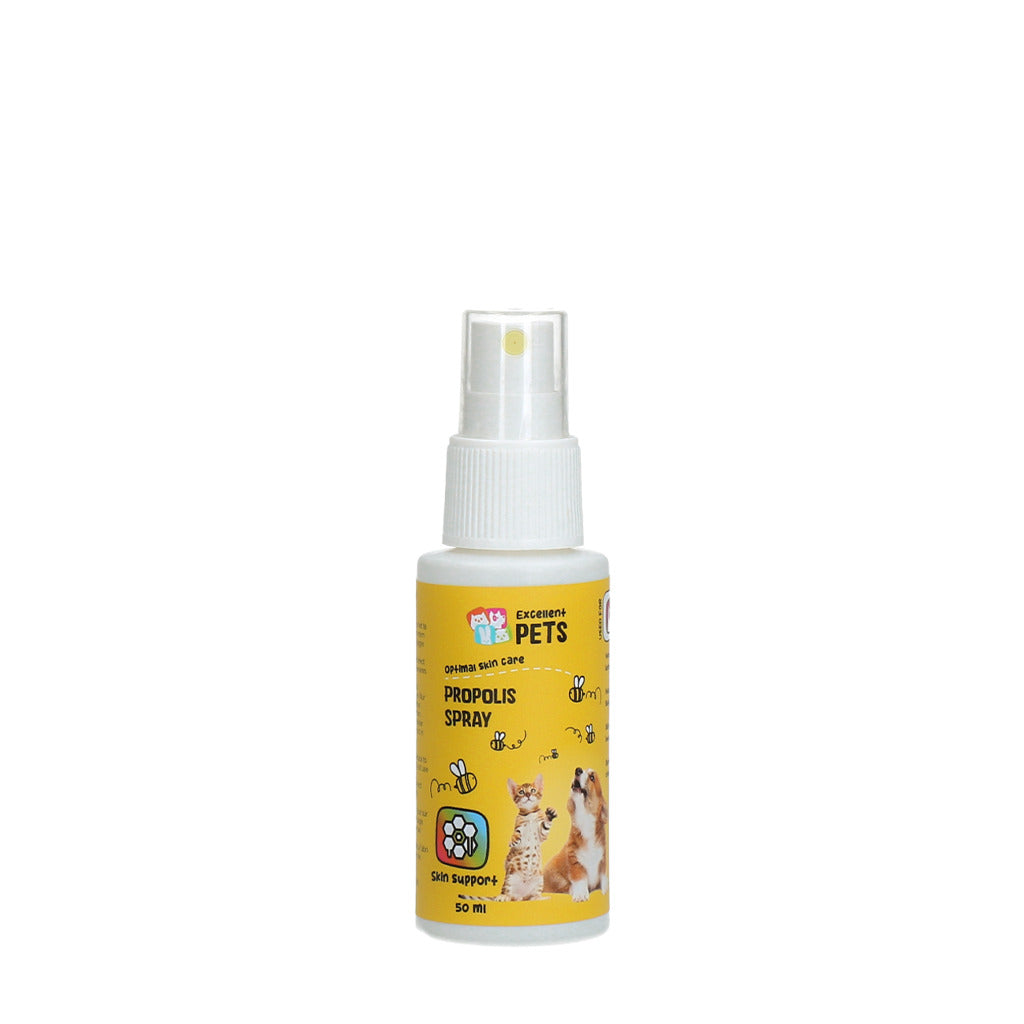 Excellent Pets Propolis Spray – Verzorgende Huidspray voor Hond, Kat & Knaagdier