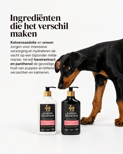 🐾 Gentle Care Conditioner voor Puppy’s & Kittens 350 ml | Barkin & Meowson