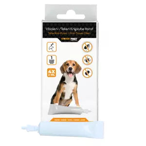🐾 Natuurlijke Vlooien- en Tekenpipet voor Honden (5 tot 15 kg) – Knock Pest