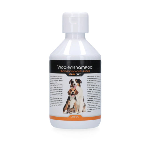 Knock Pest Vlooienshampoo – 100% Gifvrij voor Hond en Kat