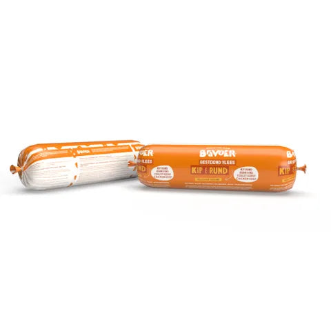 Bravoer Gestoomd Vlees Kip & Rund