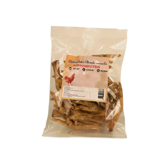 Natuurlijke Kippenpoten voor Honden