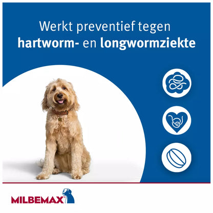 🐾 Milbemax Tabletten Puppy/Kleine hond <5kg 4 tabl.