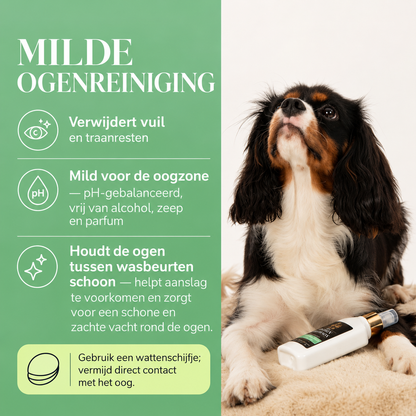 🐾 Oogreinigingswater voor Honden & Katten 150 ml | Barkin & Meowson