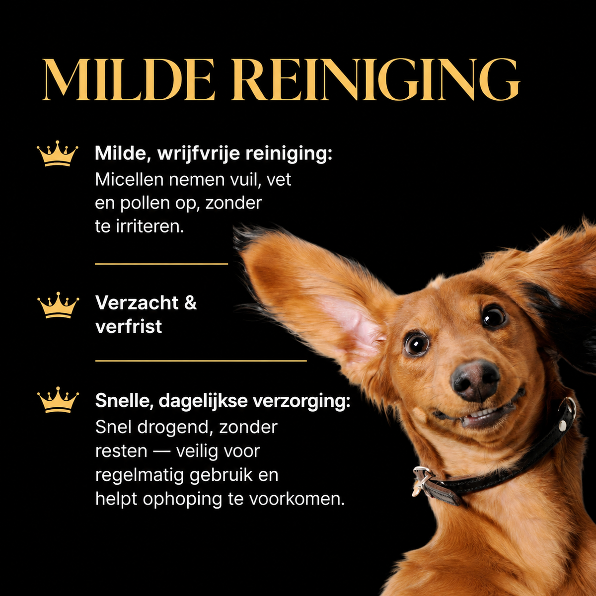 🐾 Oorreinigingswater voor Honden & Katten 150 ml | Barkin & Meowson