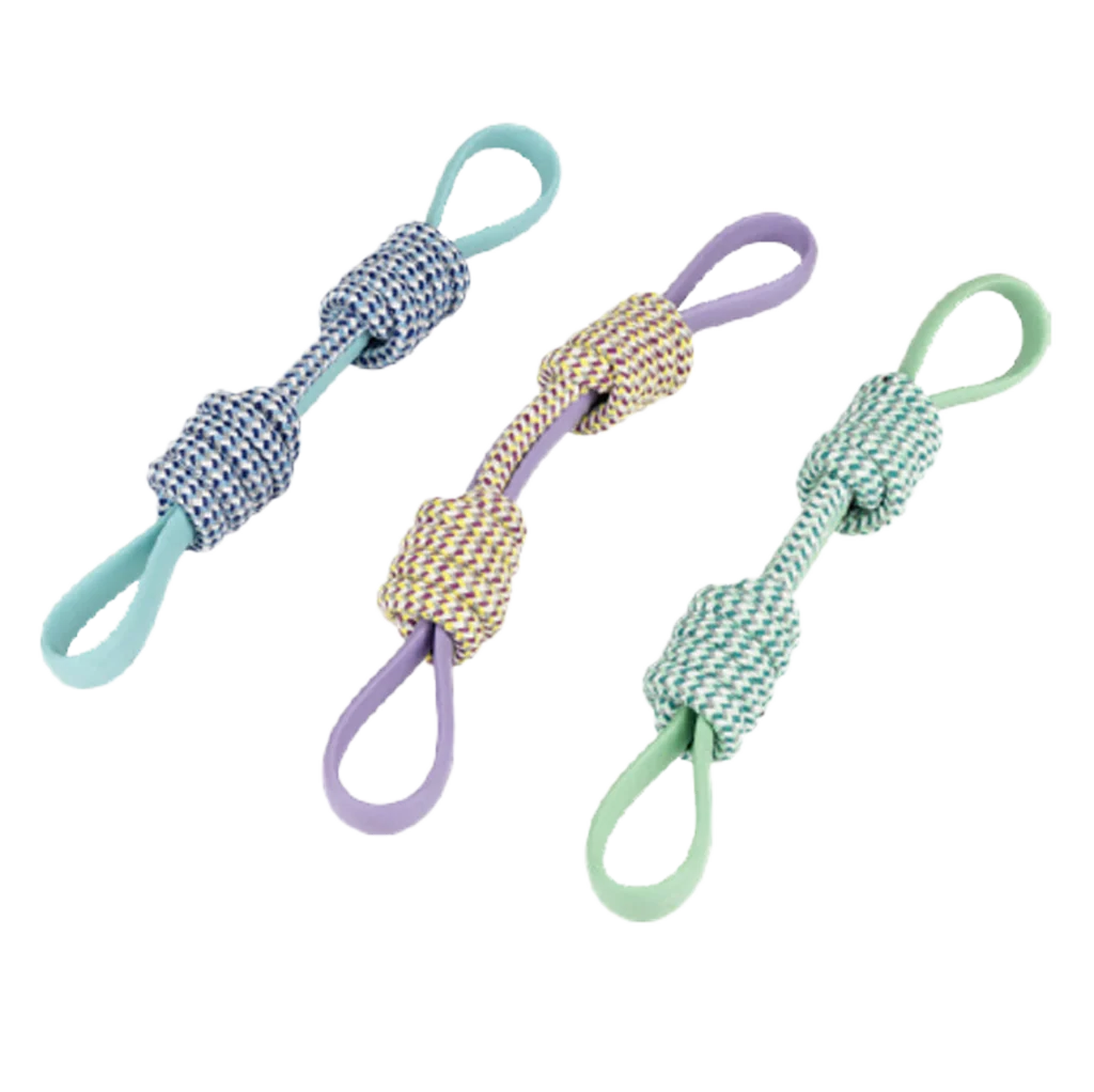 🪢 Pawise Play-N-Tug Twin Tug | Stevig Trekspeelgoed voor Honden