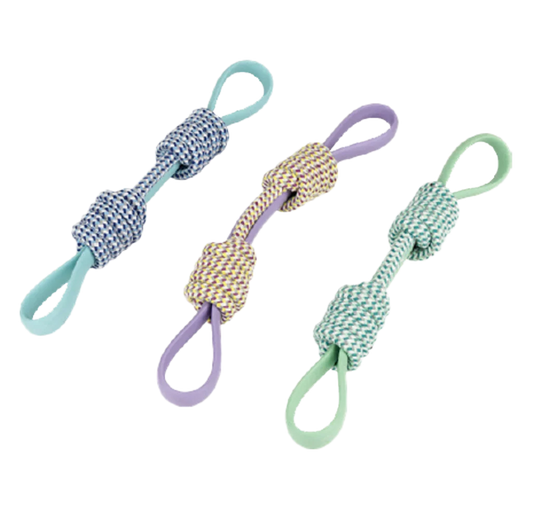 🪢 Pawise Play-N-Tug Twin Tug | Stevig Trekspeelgoed voor Honden