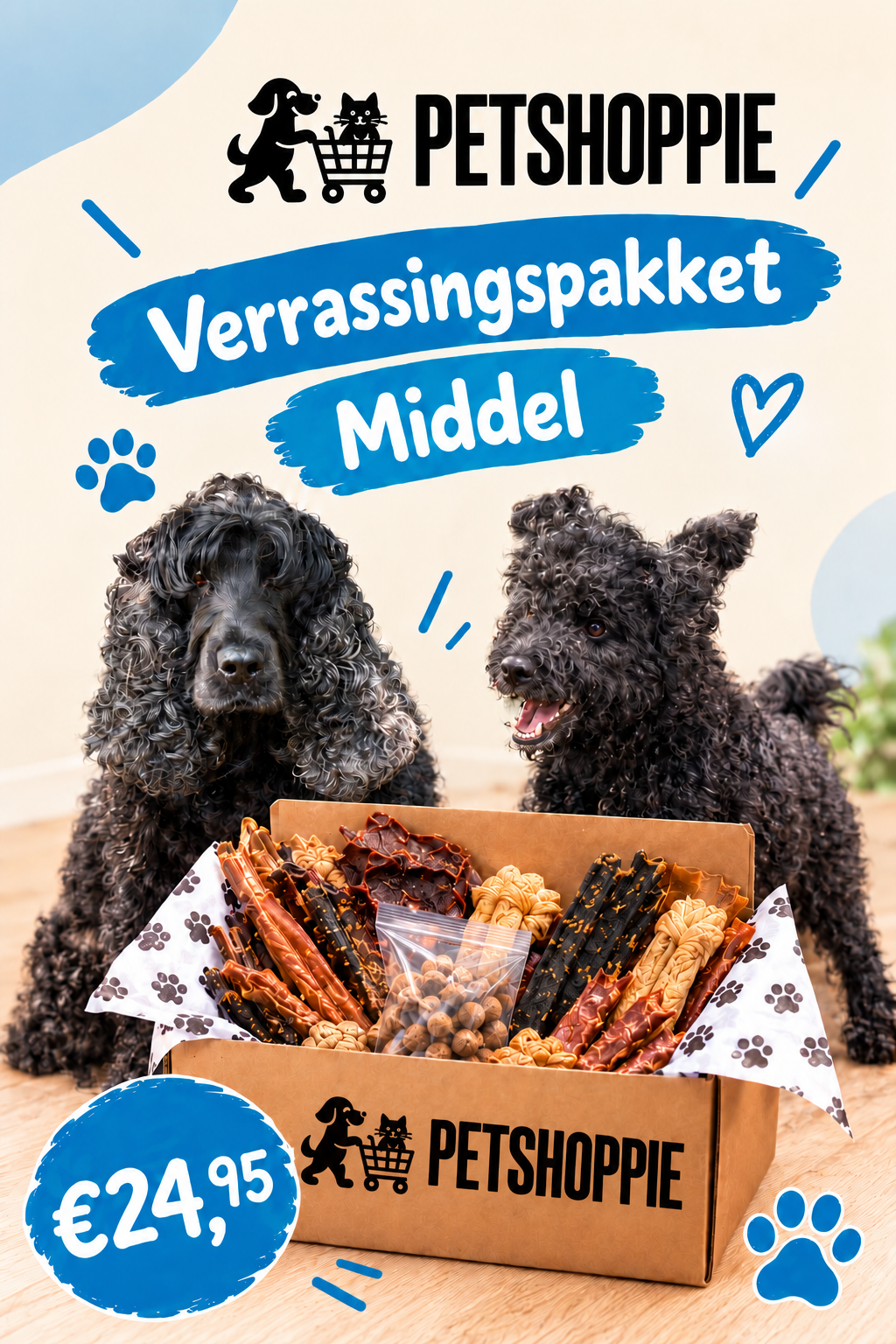 🎁🐶 Petshoppie Verrassingspakket Middel