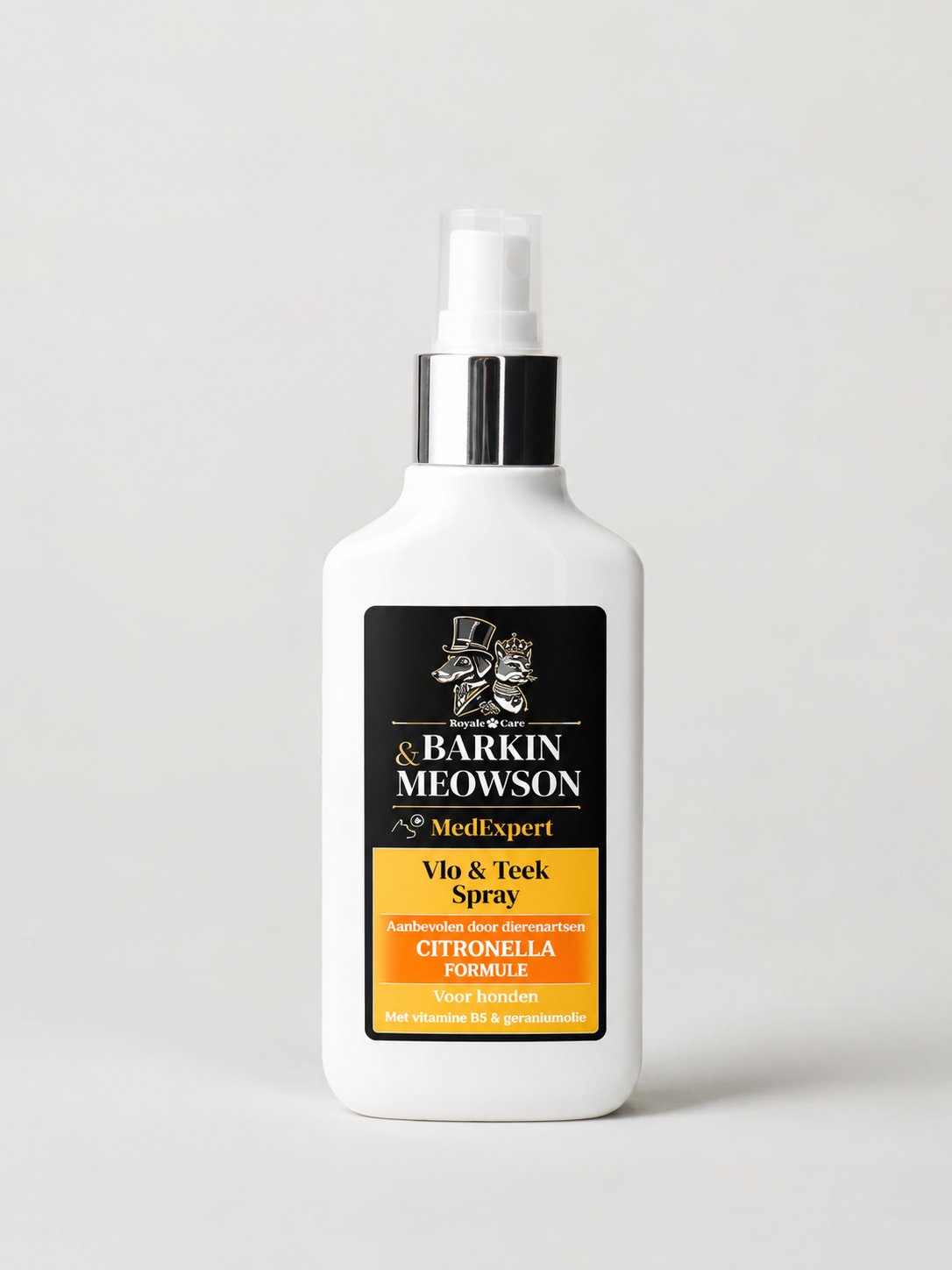 🐾 MedExpert Vlooien- & Tekenspray met Citronella voor Honden 150 ml | Barkin & Meowson