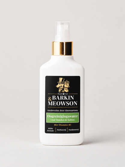 🐾 Oogreinigingswater voor Honden & Katten 150 ml | Barkin & Meowson