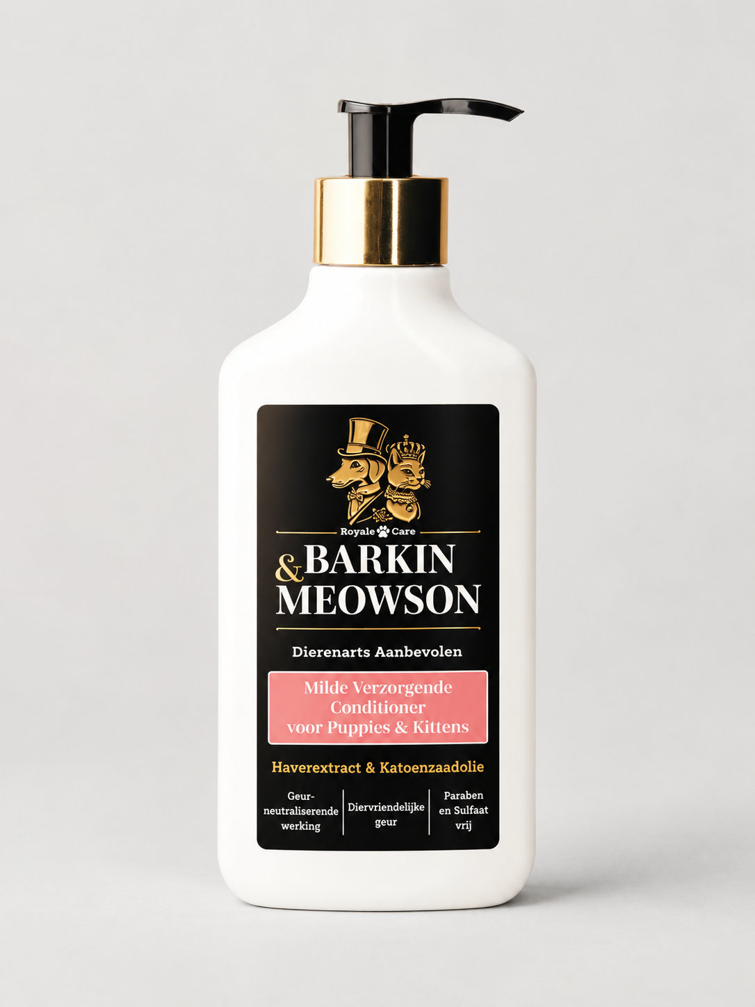🐾 Gentle Care Conditioner voor Puppy’s & Kittens 350 ml | Barkin & Meowson