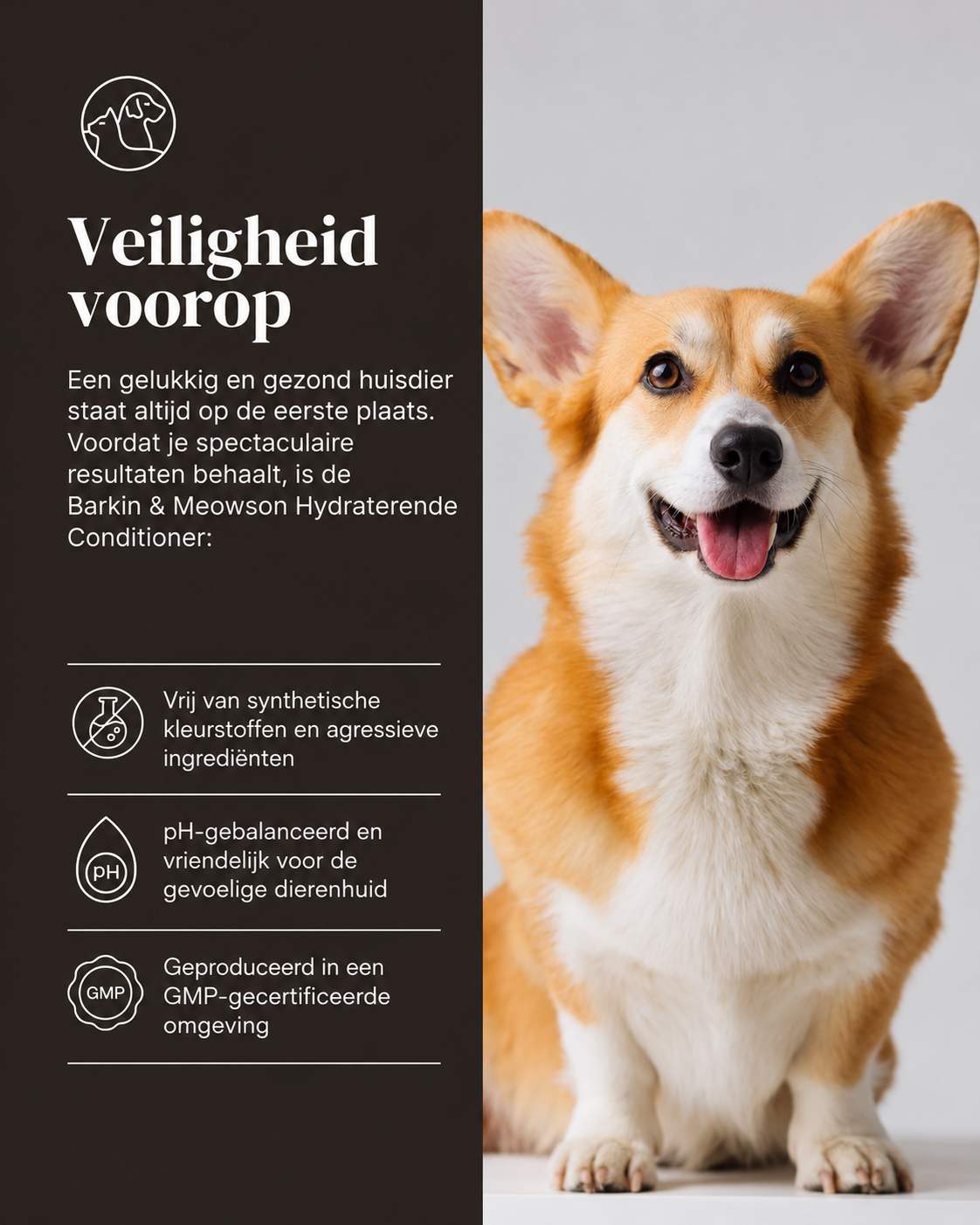 🐾 🐱 Moisturising Conditioner voor Honden & Katten 350 ml | Barkin & Meowson